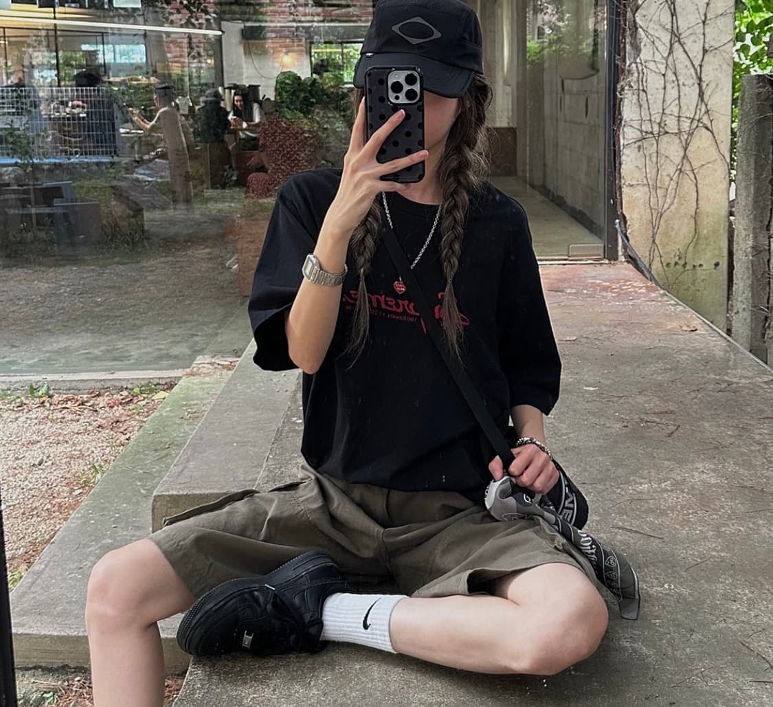 휴먼메이드 키링 목걸이 써지컬 스틸 체인 상품이미지2