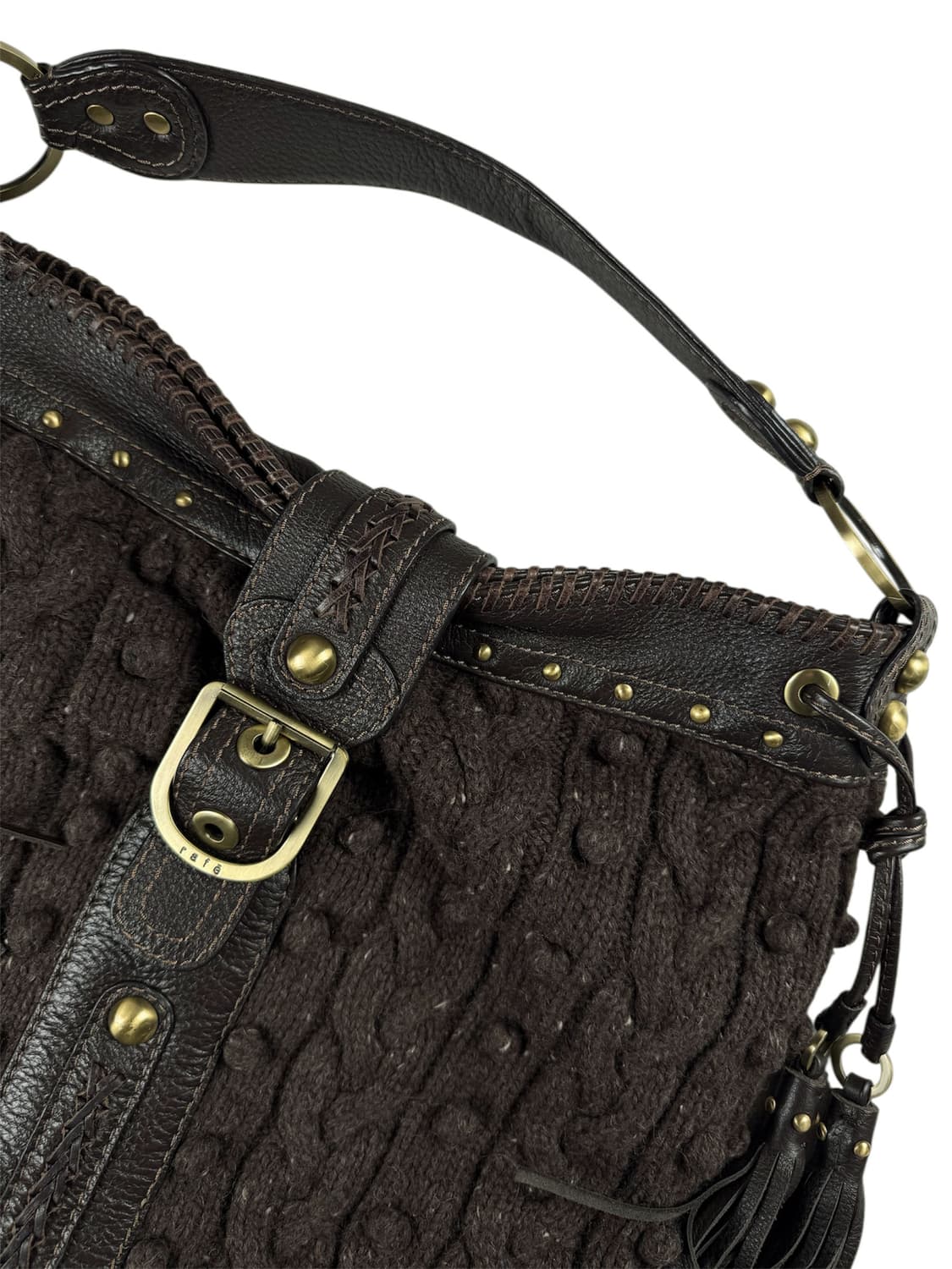 rafe new york 케이블 니트 숄더백 상품이미지2