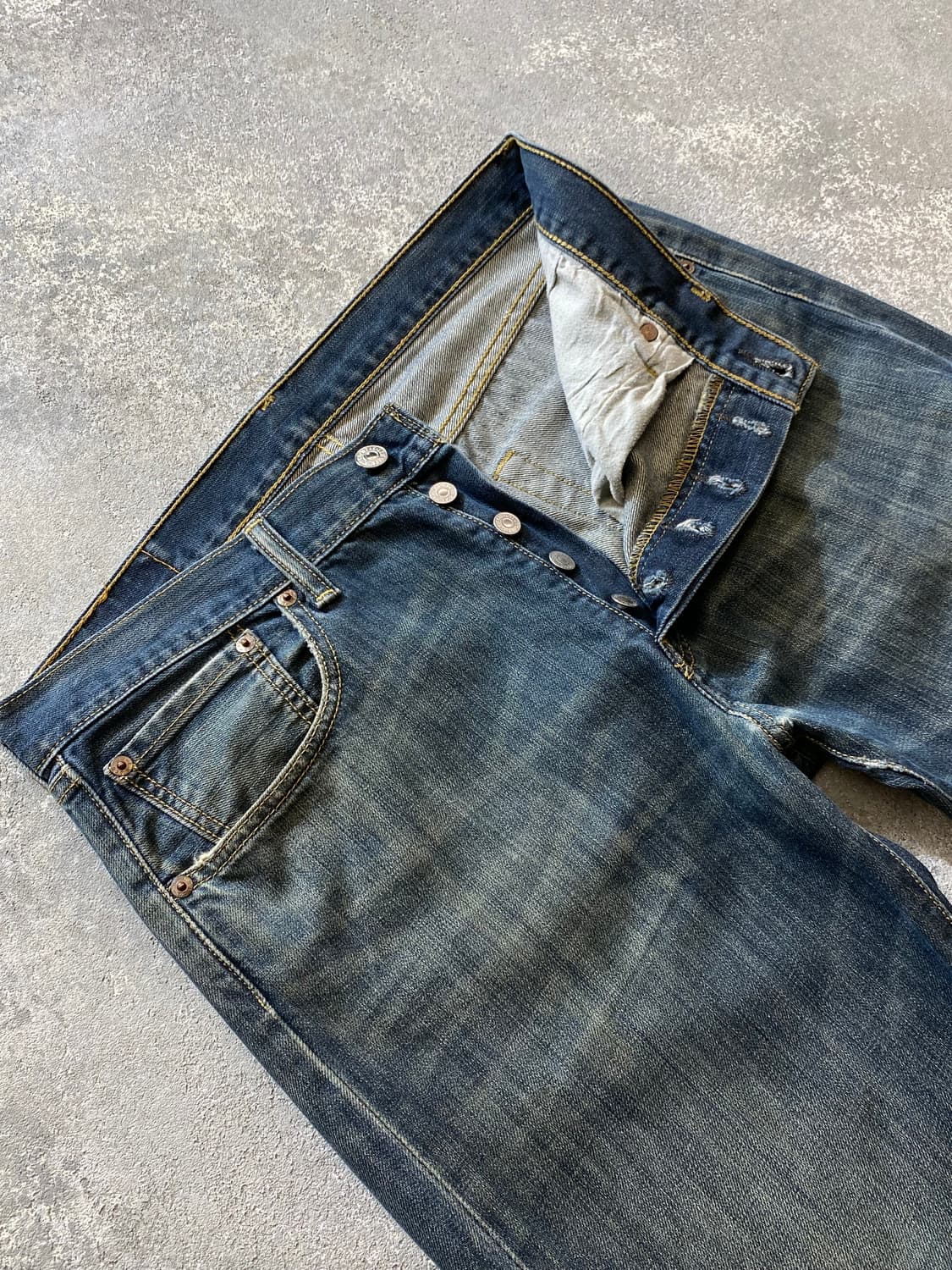 [32] 00s Levi's 501 리바이스 레귤러 핏 데님팬츠 상품이미지5