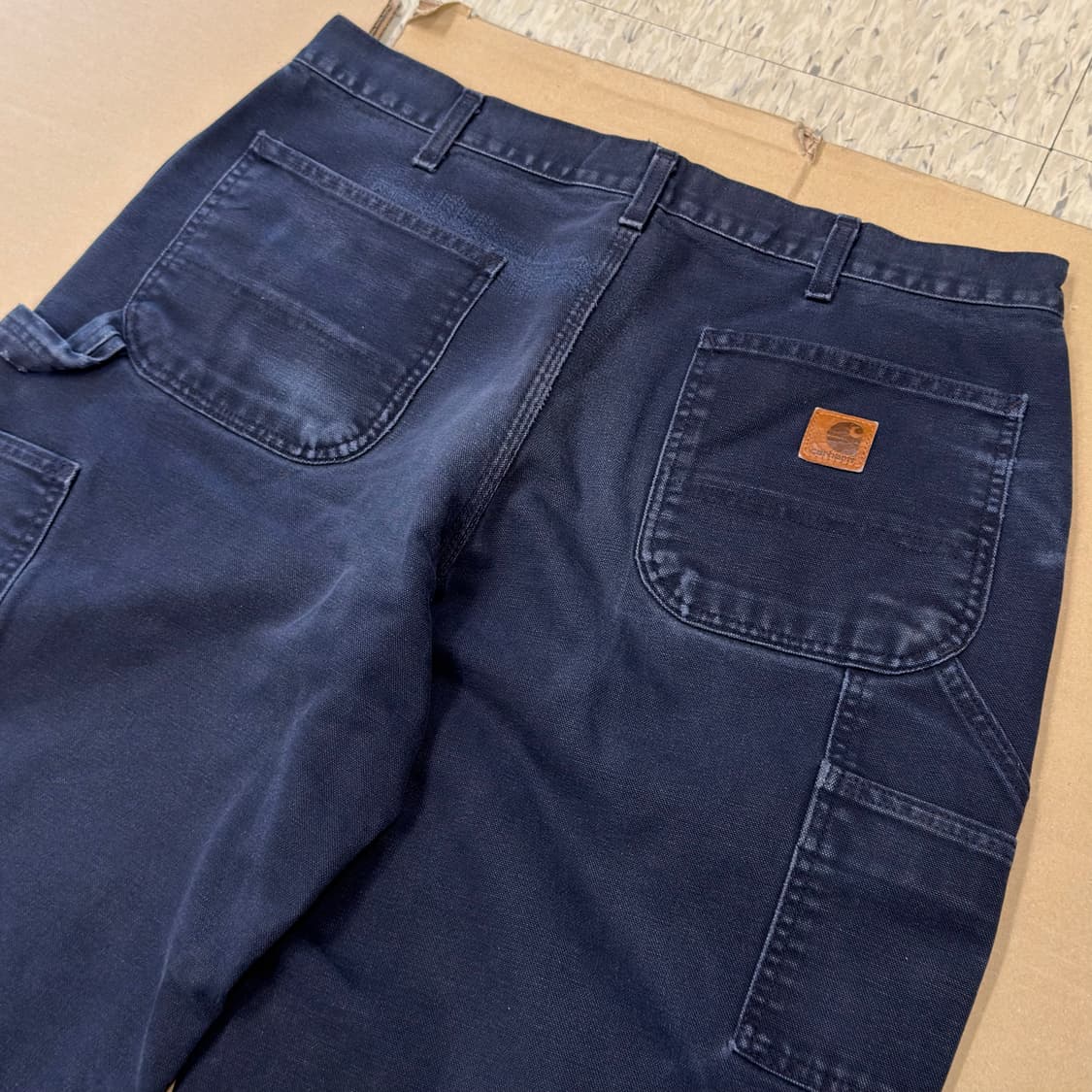 빈티지 칼하트 B11 MDT 싱글니 카펜터 워크팬츠 상품이미지5