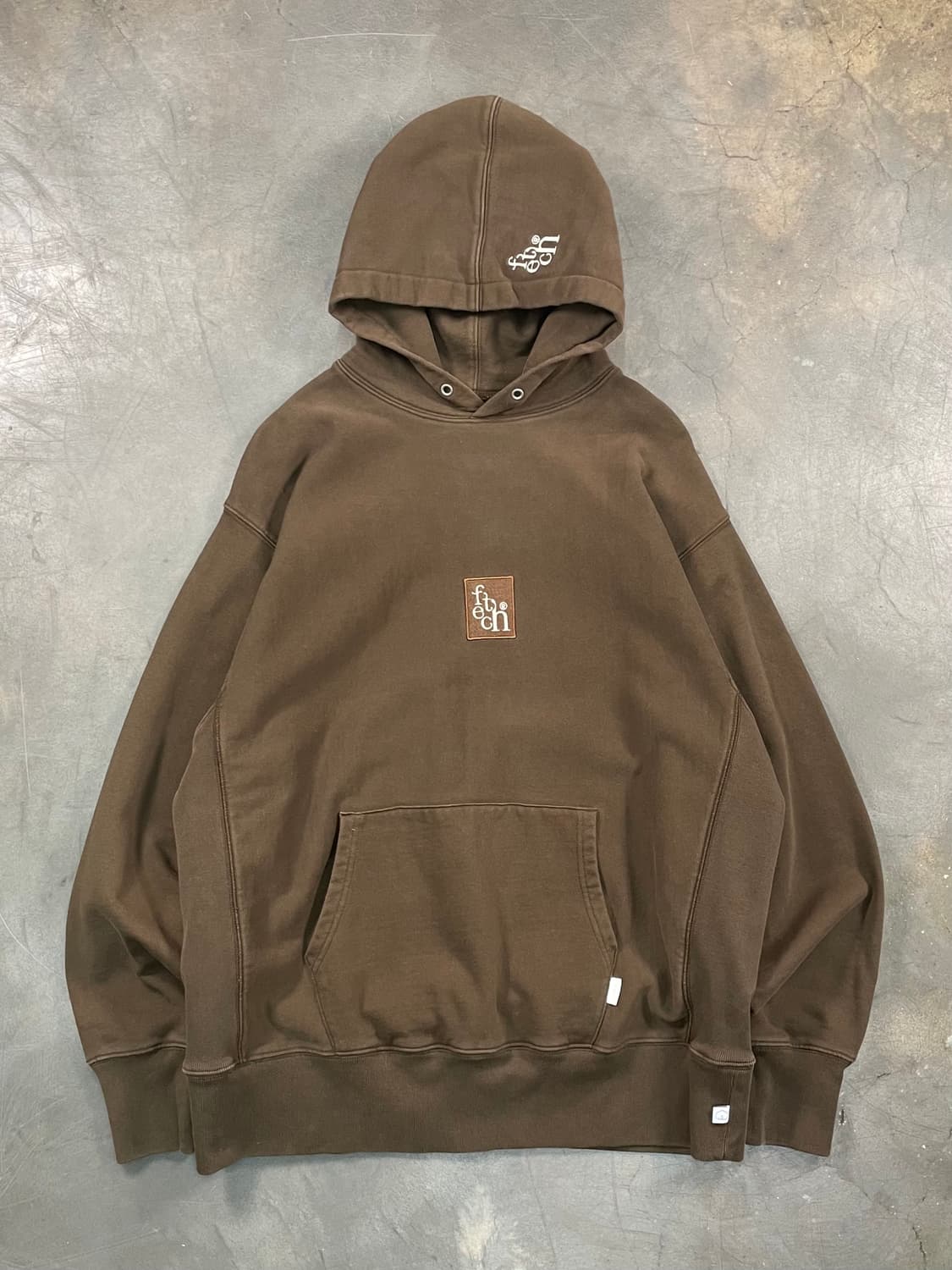 페치 브라운 스웻후드 상품이미지1