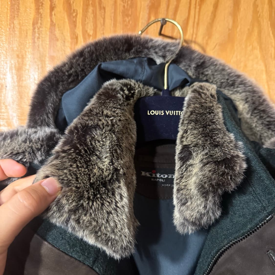 키톤 토끼퍼 패딩 판매 합니다. 상품이미지2