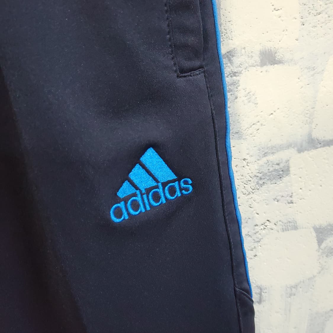 아디다스  트레이닝 트랙탑 블루 반바지   상품이미지3