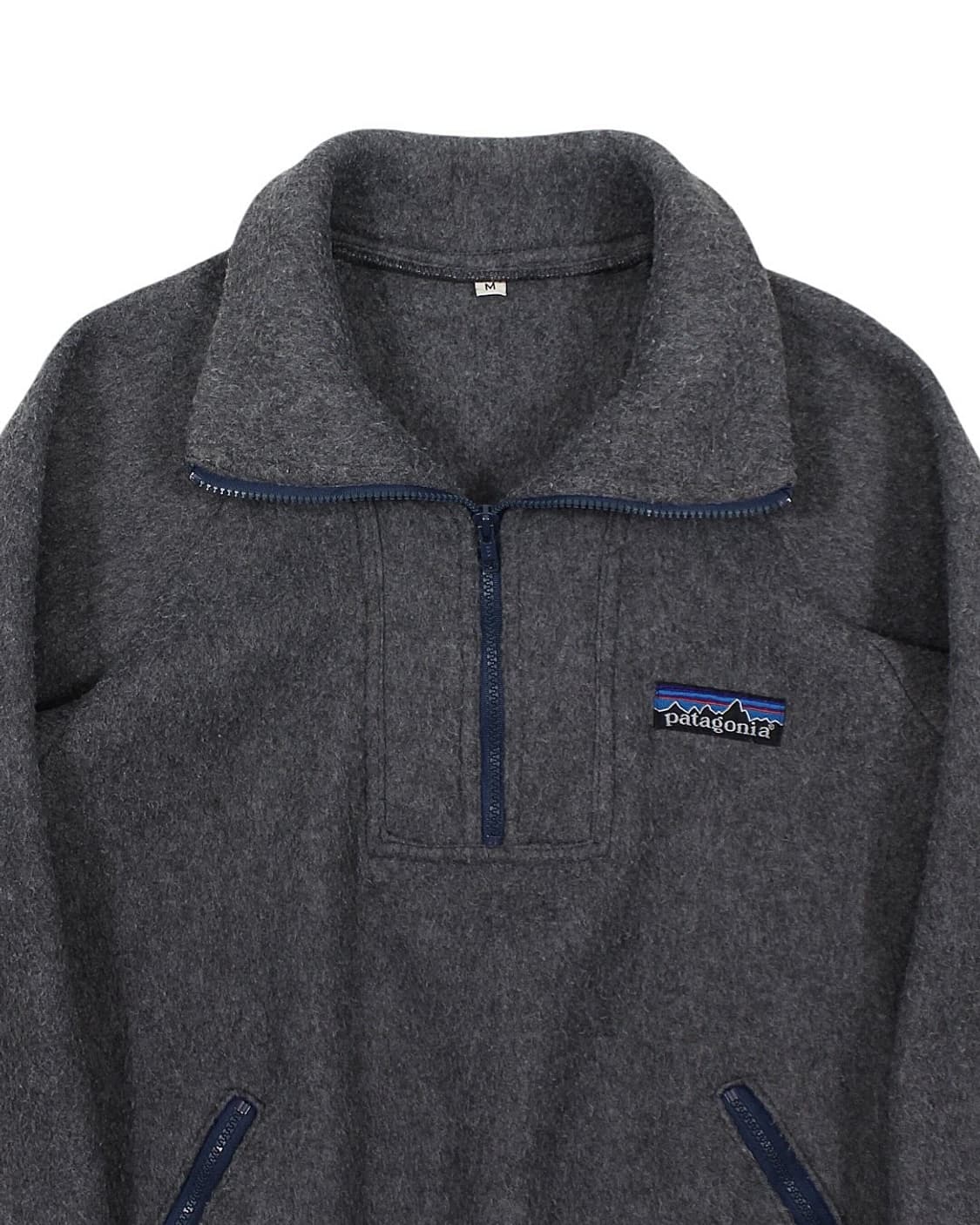 1980s USA 파타고니아 하프집업 파일 플리스 자켓 데카태그 빈티지 상품이미지4