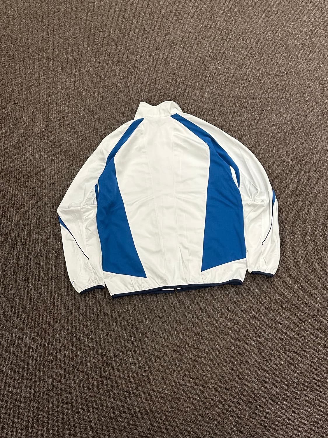 M)Nike 빈티지 화이트 블루 올드스쿨 윈드브레이커 상품이미지6