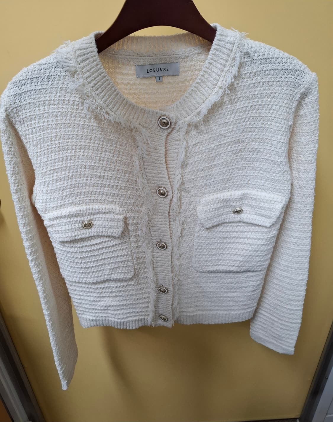 LOEUVRE 트위드 가디건 1 상품이미지1
