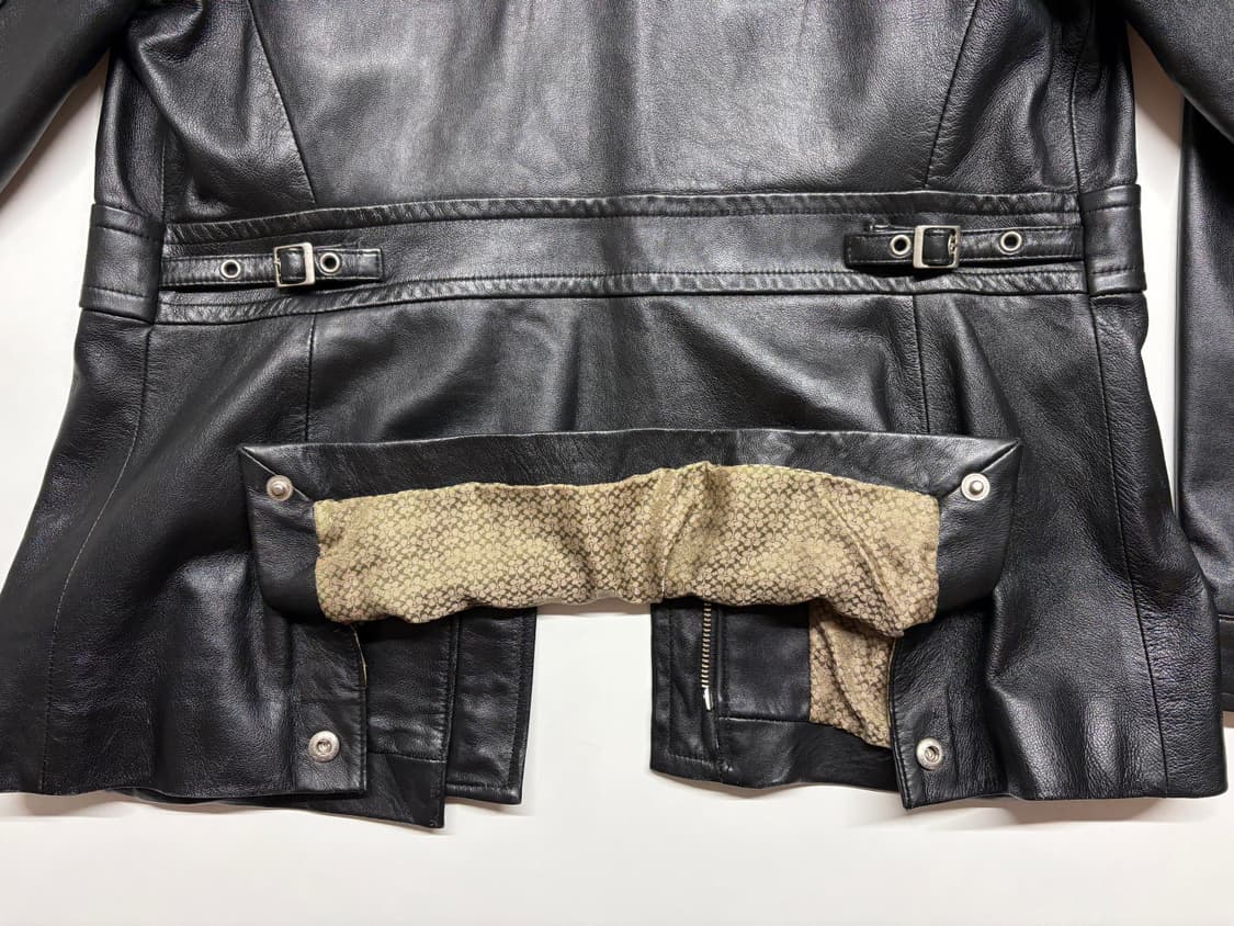 00's 코치 위켄드 레더 자켓 상품이미지9