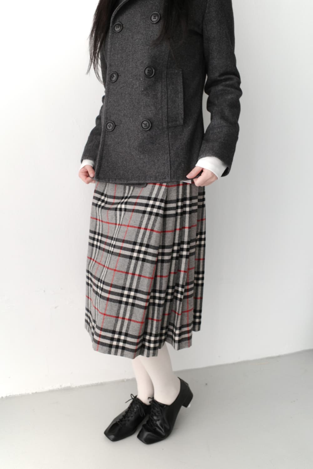 burberry) check buckle skirt 상품이미지7