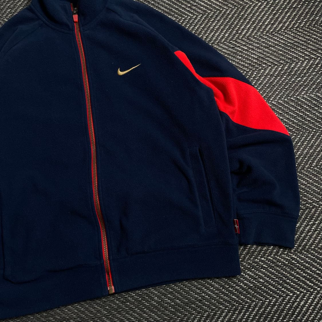 00s 나이키 빅로고 올드스쿨 플리스 자켓o 3964 상품이미지4