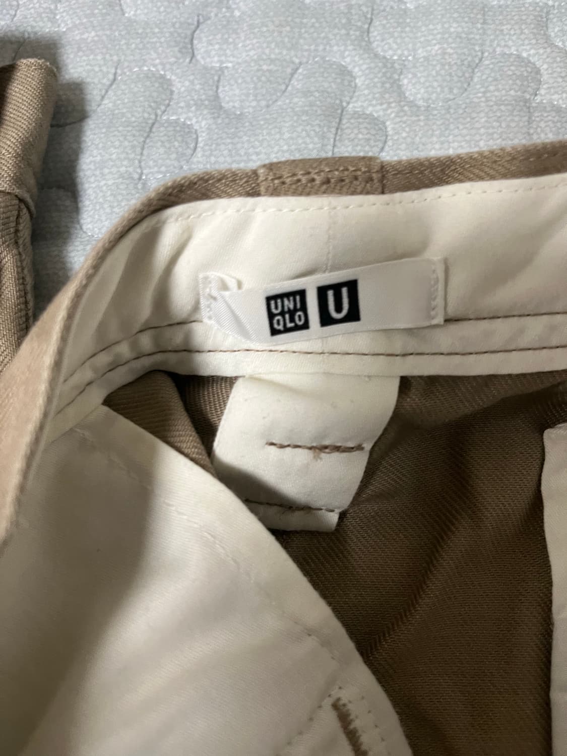 유니클로 와이드핏 치노팬츠 상품이미지3