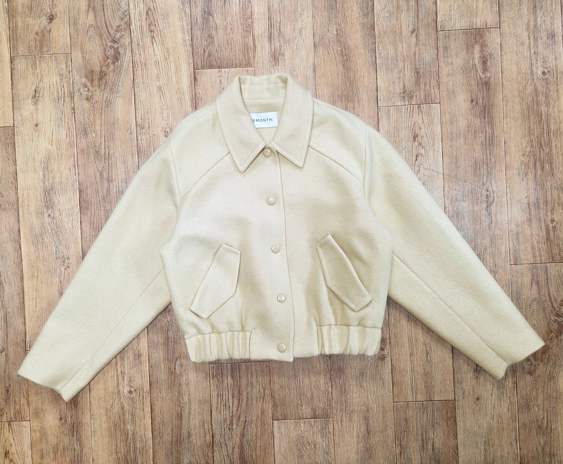 텐먼스(10MONTH) 버튼업 블루종 점퍼 55-66 상품이미지5