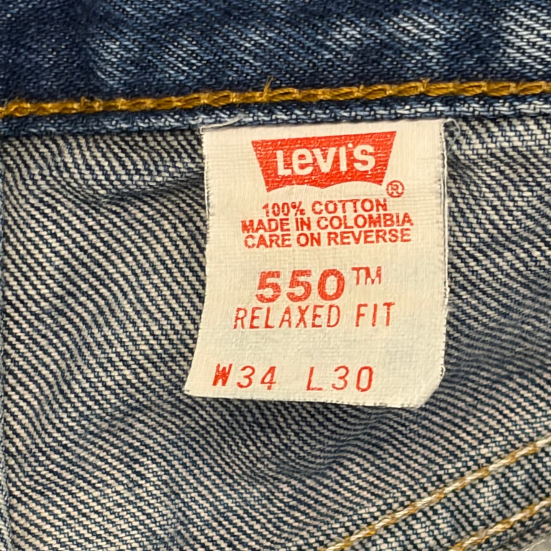 00s USA 빈티지 리바이스 550 청바지 상품이미지6