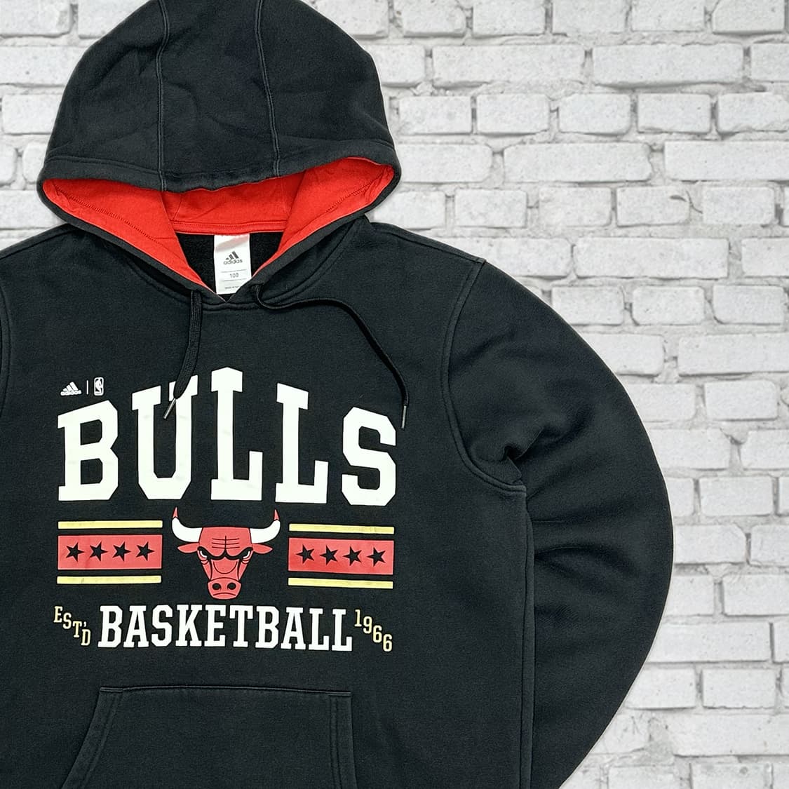 아디다스 NBA 시카고불스 빈티지 후드티 100 상품이미지1