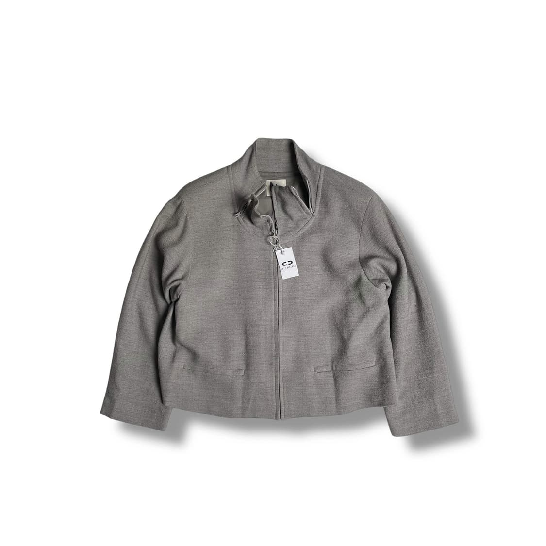 t.b  넥 3지퍼 울 블렌드 자켓 상품이미지1