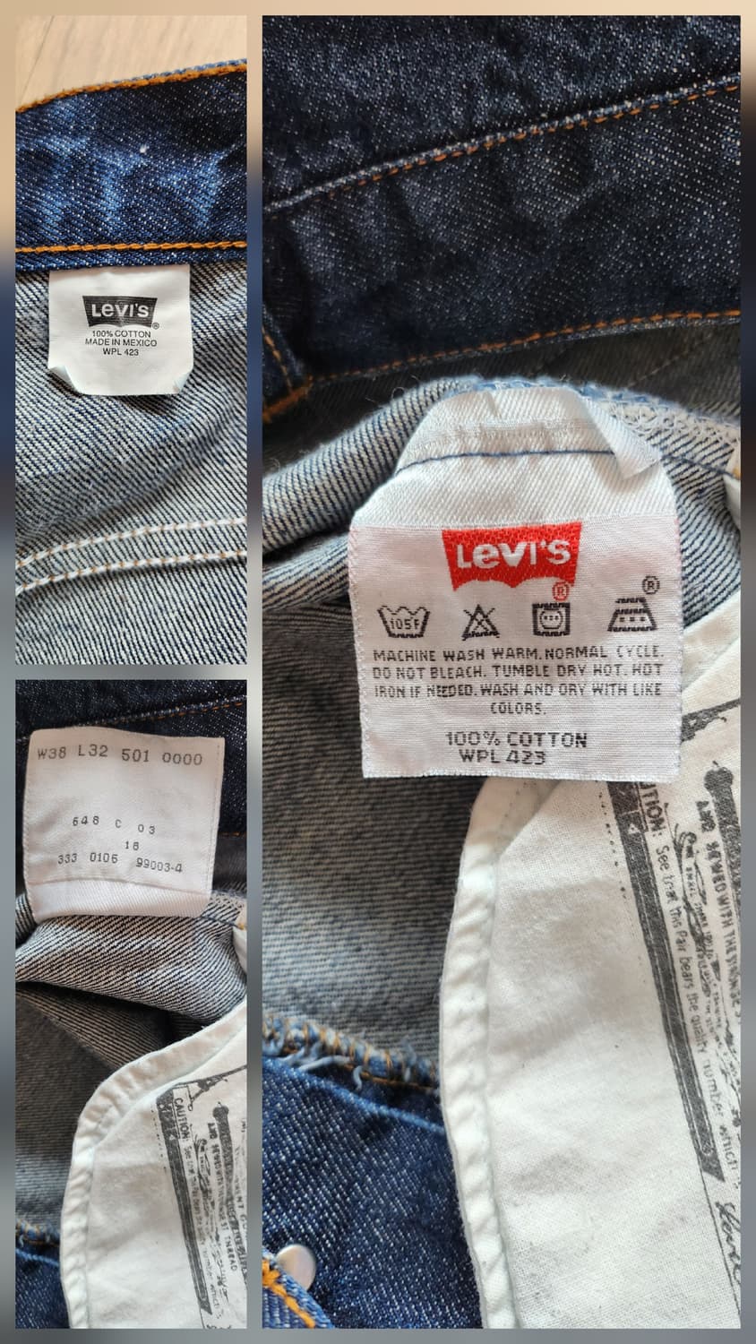 리바이스501 오리지널청바지 (38 상품이미지8
