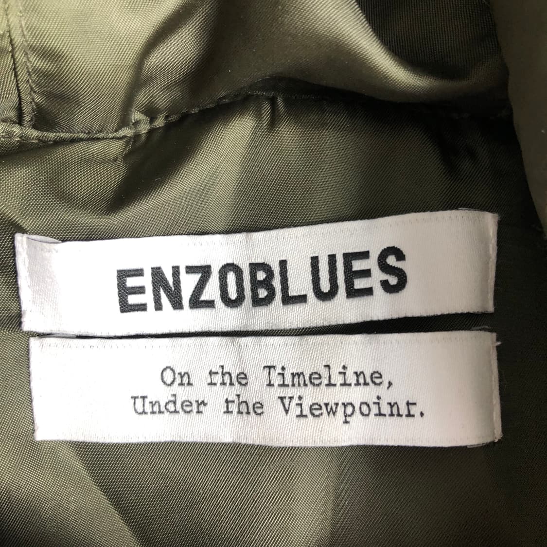 엔조블루스 울 숏 코트  상품이미지2