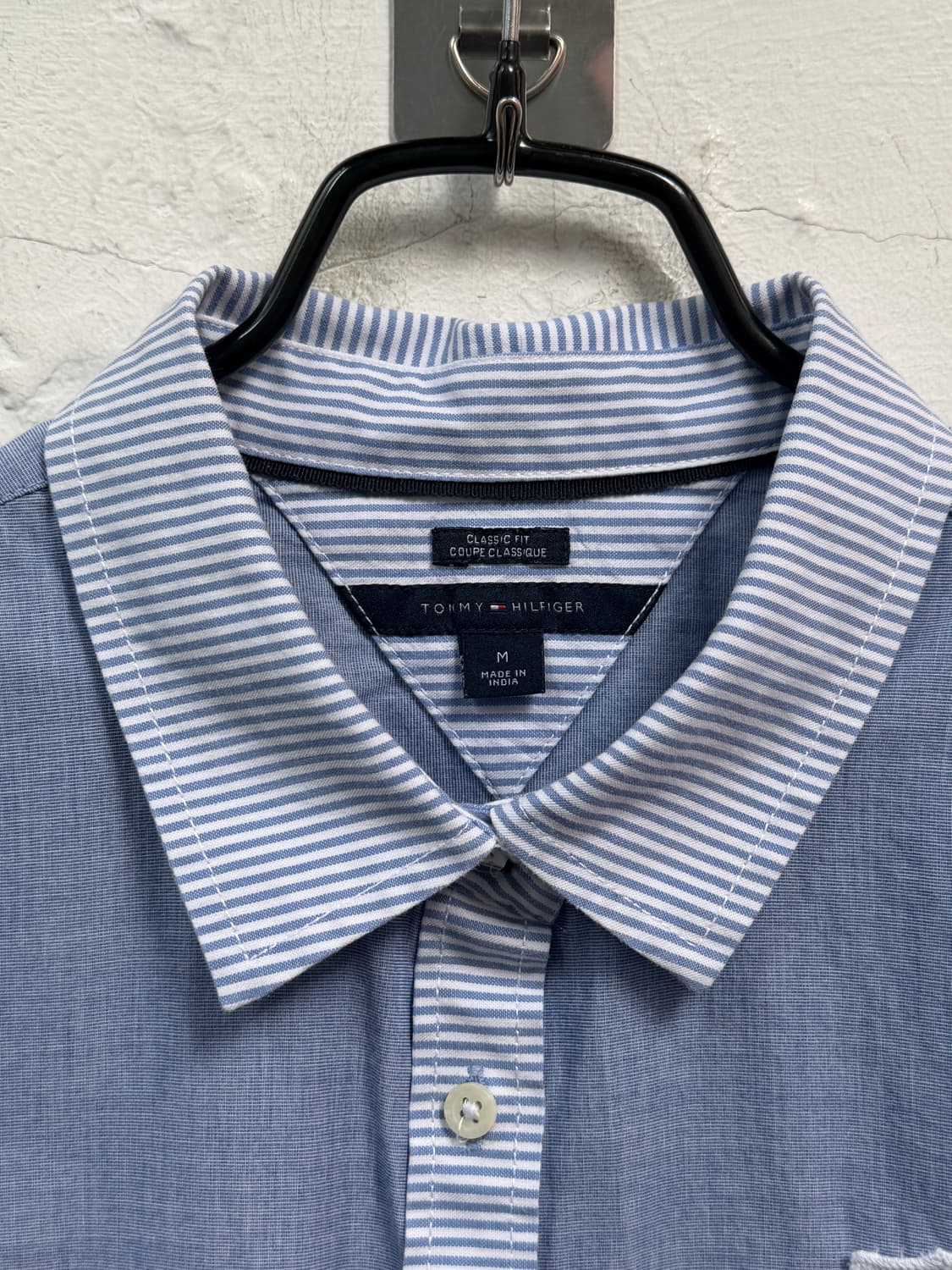 Tommy Hilfiger 블루 스트라이프 셔츠 우먼 M 상품이미지2