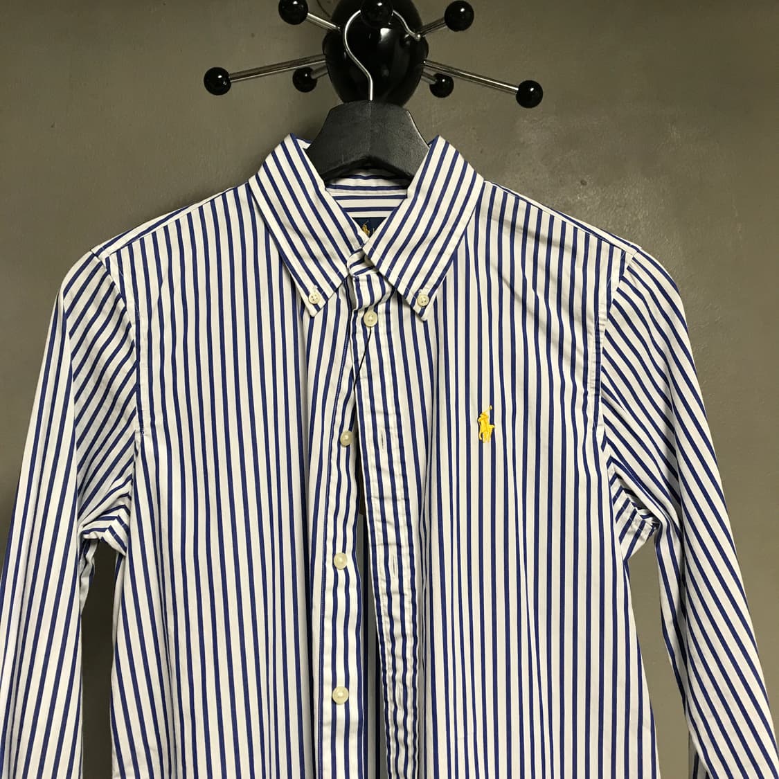 폴로 랄프로렌 스트라이프 셔츠 블루 6(W) 상품이미지2