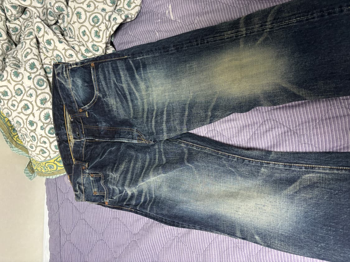 일본 이터널 하프 셀비지 데님 상품이미지1