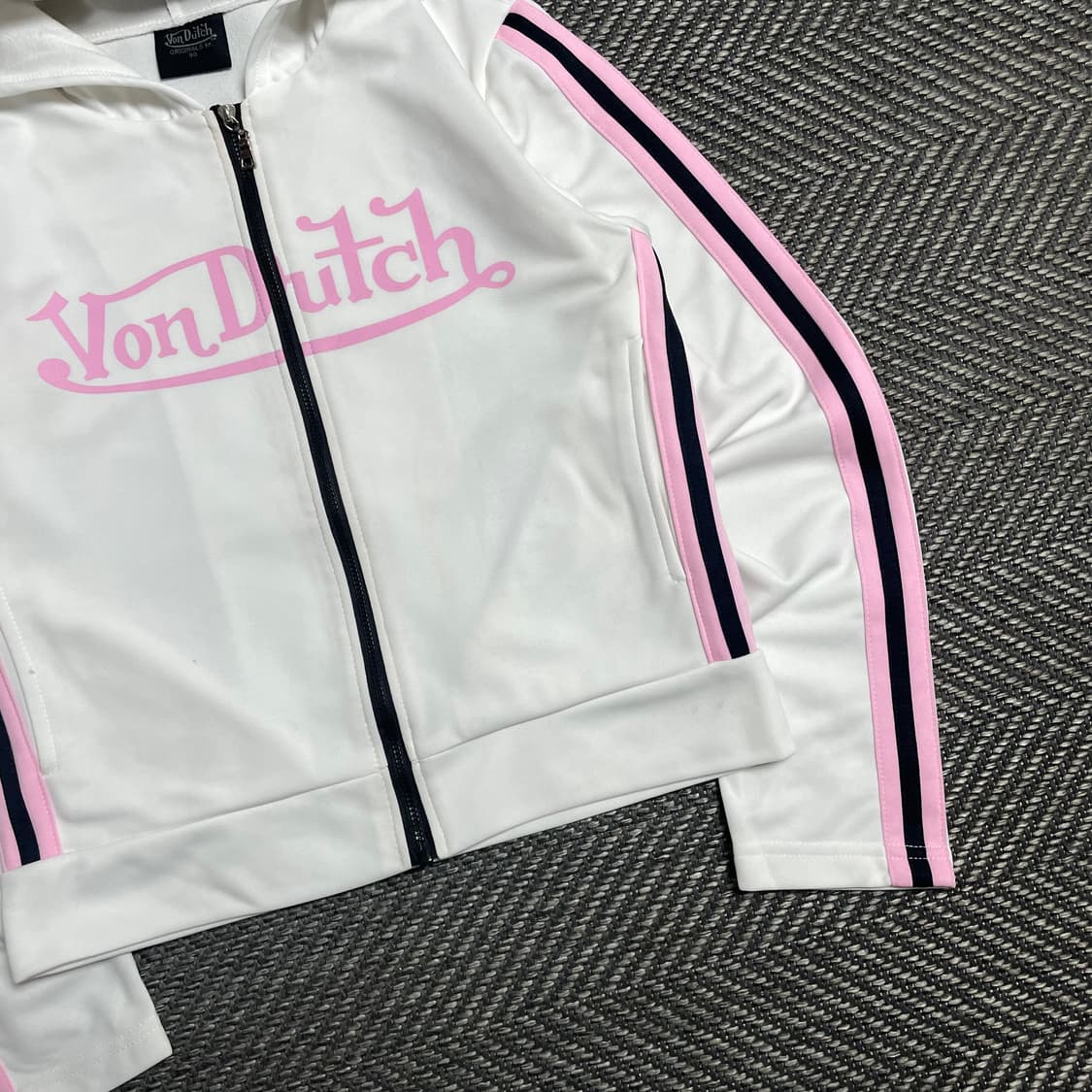 Von dutch 본더치 y2K 올드스쿨 트랙 후드집업o 5351 상품이미지2