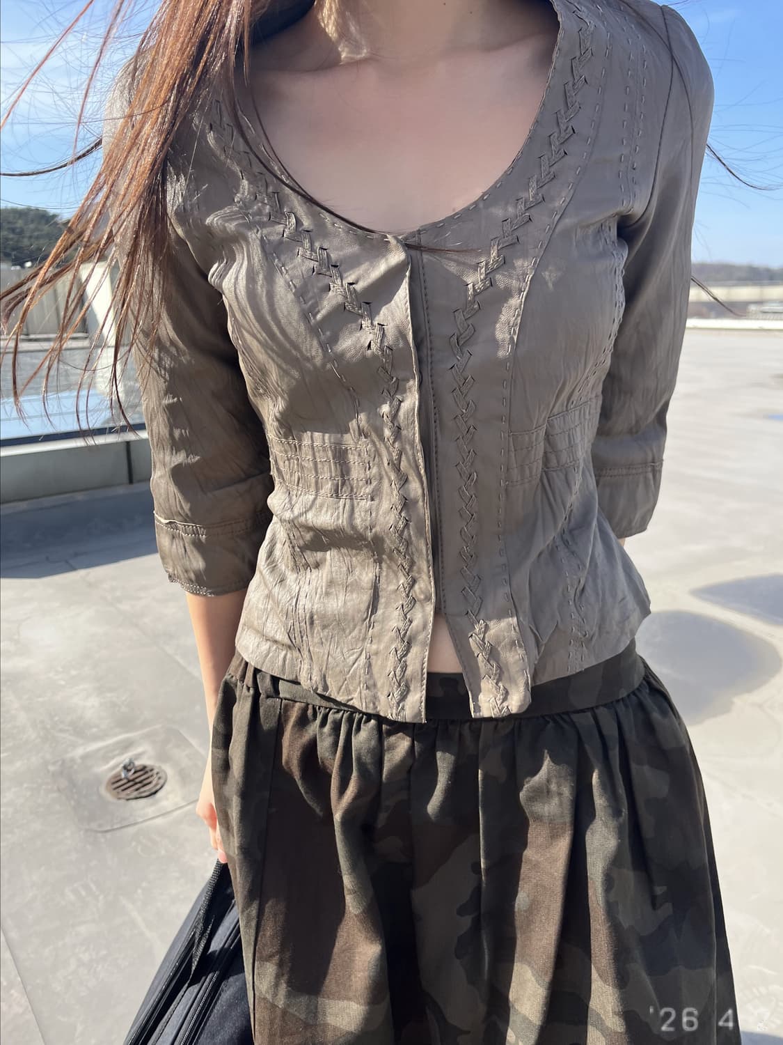 Vintage Braided Jacket 빈티지 브레이드 자켓 상품이미지1