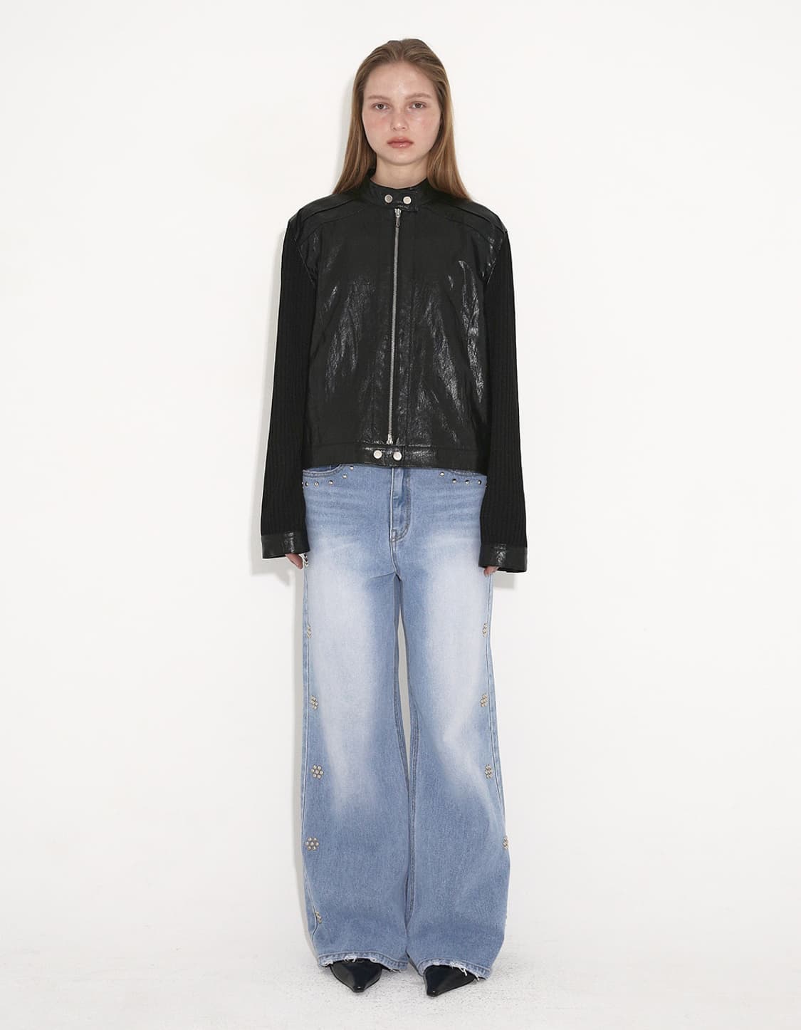 polysooem 폴리수엠 바이커 자켓 상품이미지2