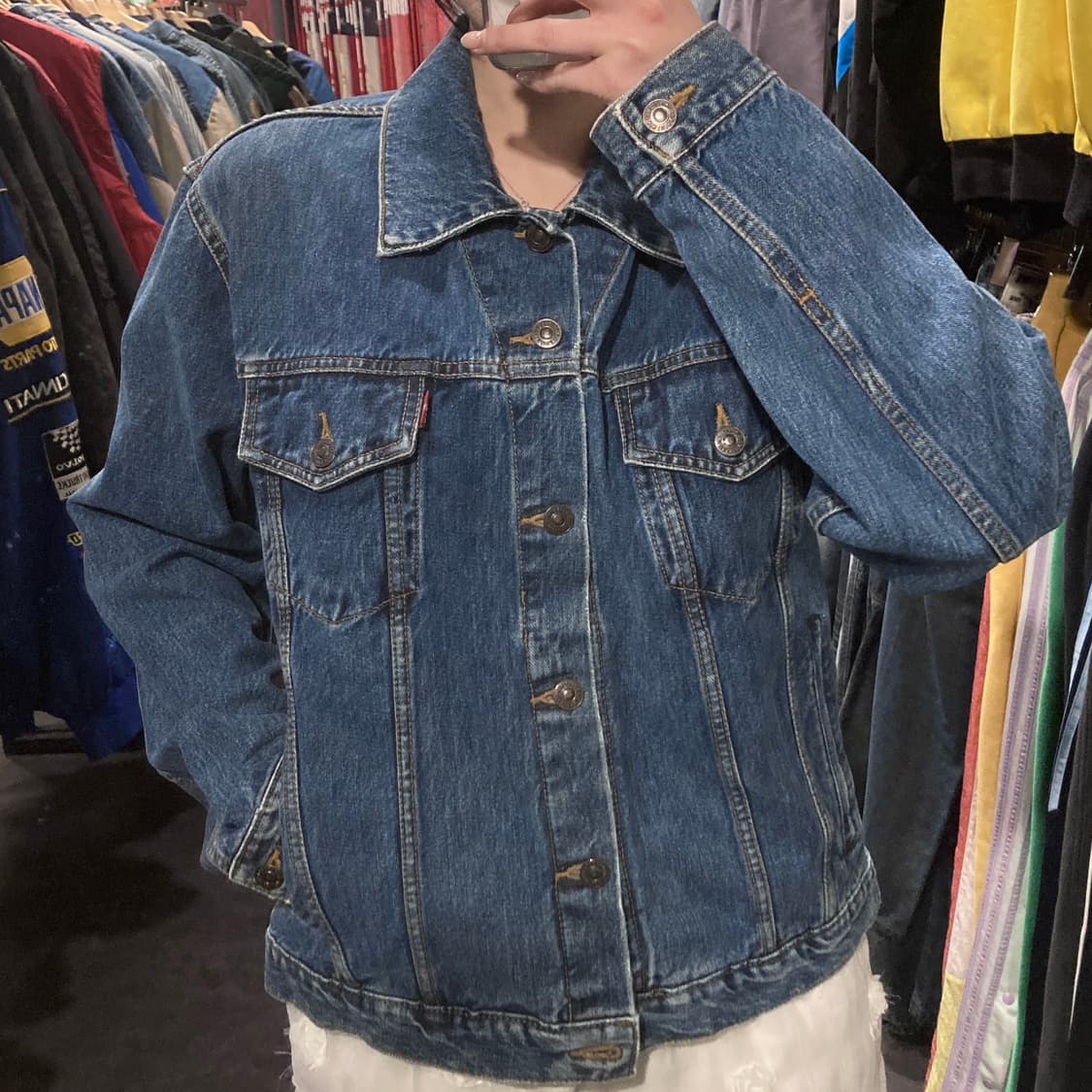 [IM] Levi's 리바이스 데님 트러커 자켓 중청 상품이미지4