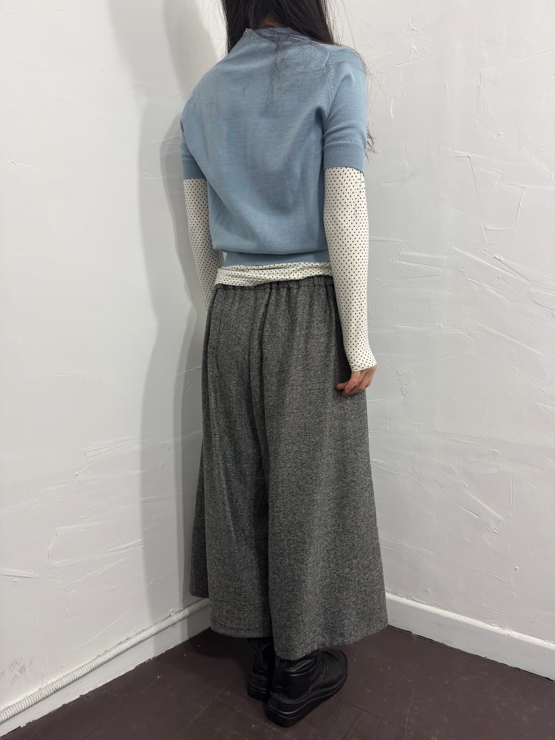 button wide pants 상품이미지5