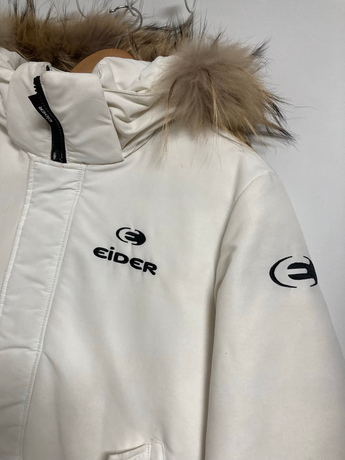 [아이더] 공용 스투키 구스 숏패딩 (White/M) 상품이미지4