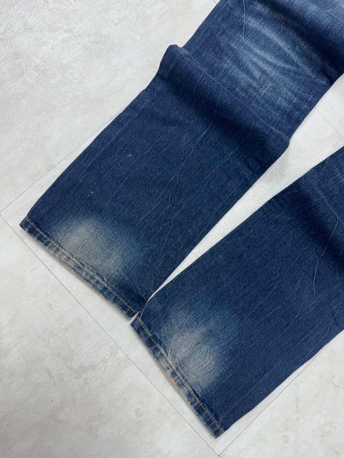 •RED PEPPER Y2K 자수 윙 포켓 데님 상품이미지7