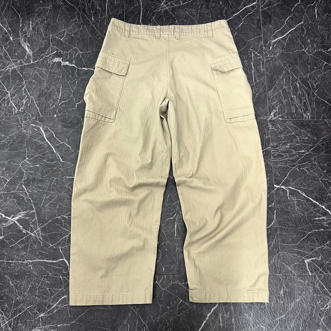 나이키 카고 포켓 와이드 코튼 팬츠 베이지 상품이미지5