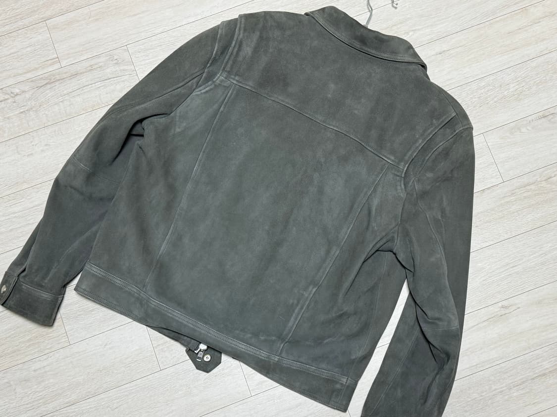 느와르라르메스 스웨이드 자켓 / 그레이 46 (100-103 추천) 상품이미지7