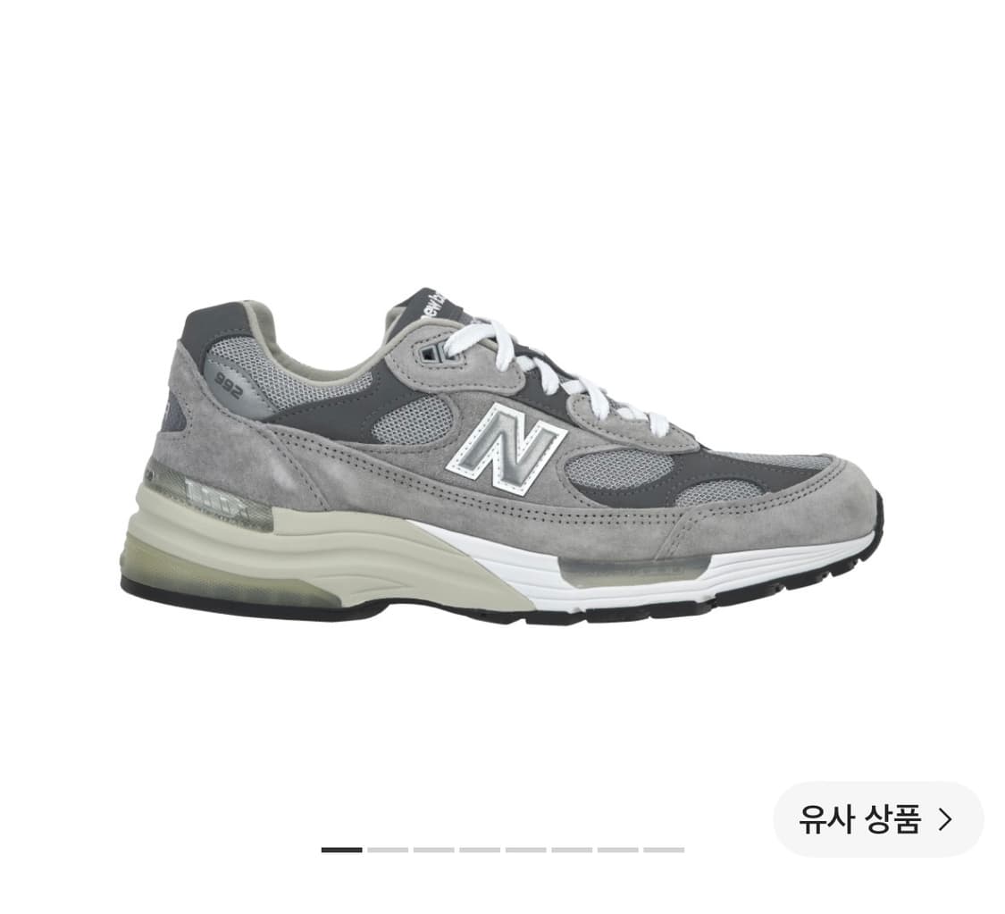 265) 뉴발란스 992 메이드 인 USA 그레이 - D 스탠다드 상품이미지1