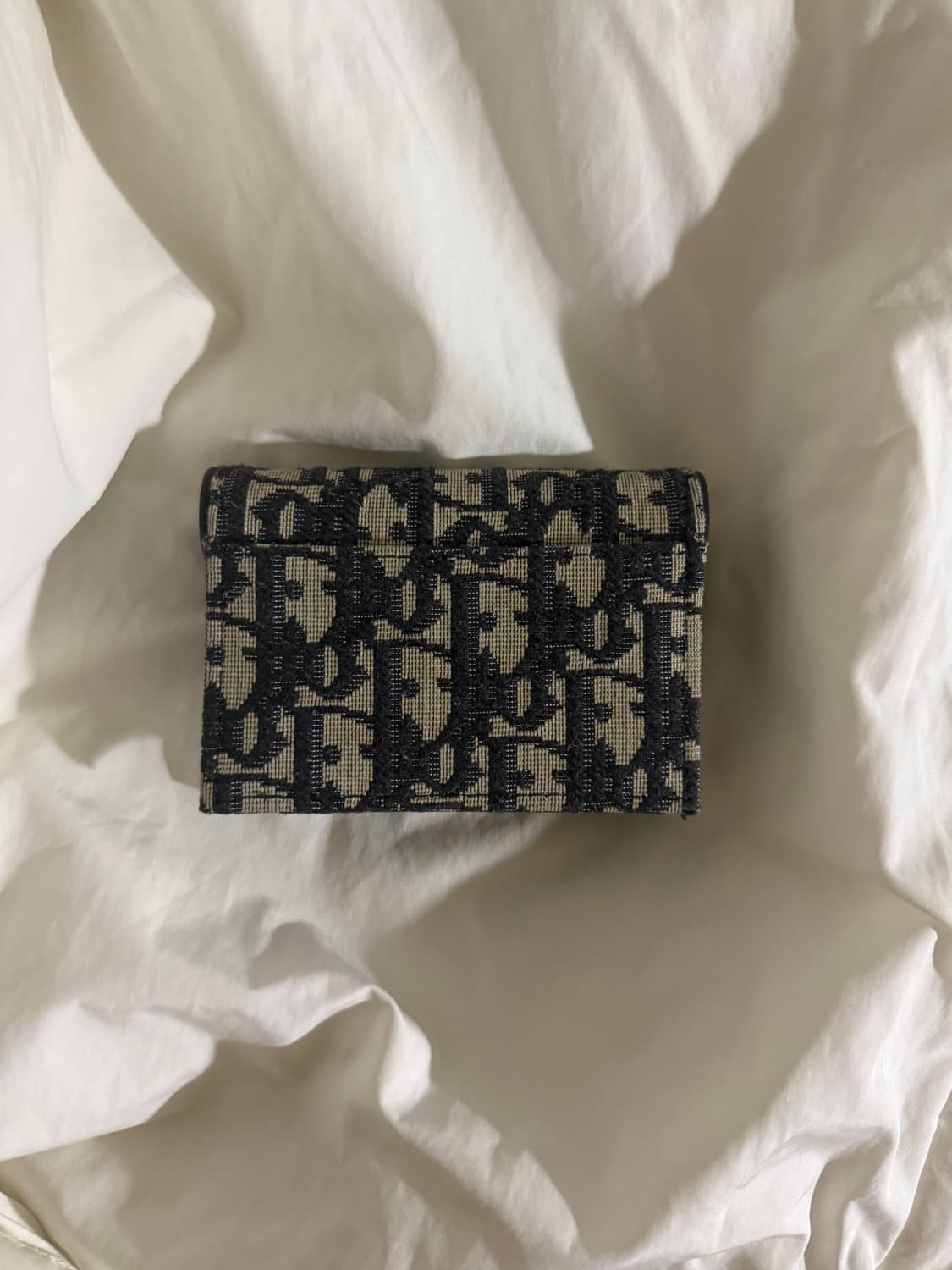 디올 오블리크 새들 플랩 카드지갑 [정품] 상품이미지2