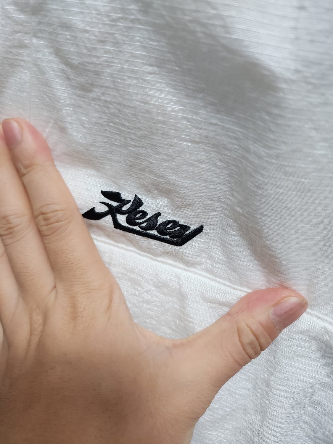 예스아이씨 화이트 바람막이  상품이미지5