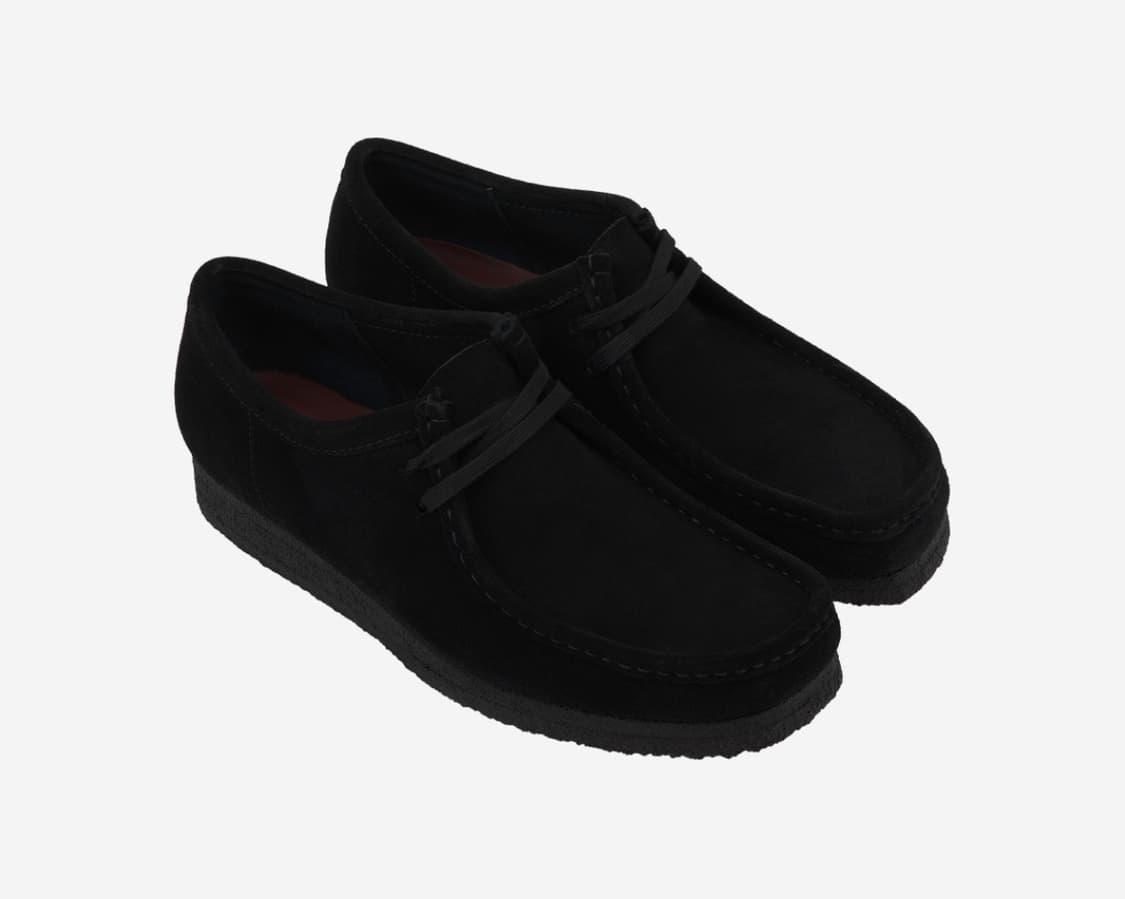 클락스 왈라비 블랙 스웨이드 uk10 상품이미지1