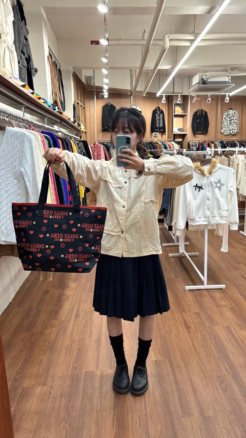 이세이미야케 HAI 프릴 코튼 셔츠 라이트 옐로우 상품이미지2