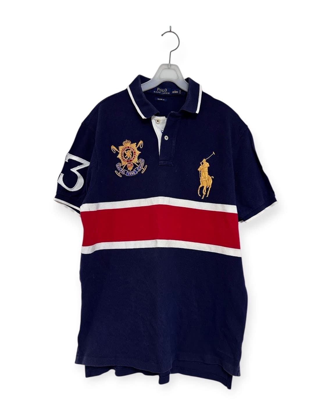 폴로 빅포니 블랙와치 반팔 카라티 상품이미지1