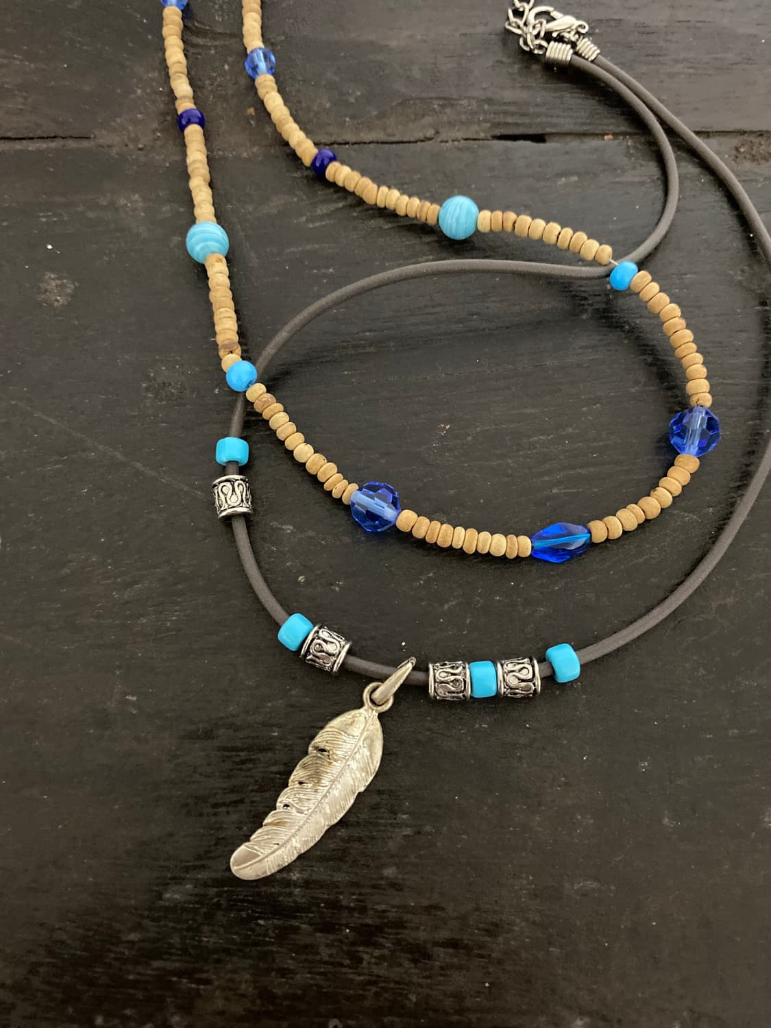 Feather Necklace 상품이미지4