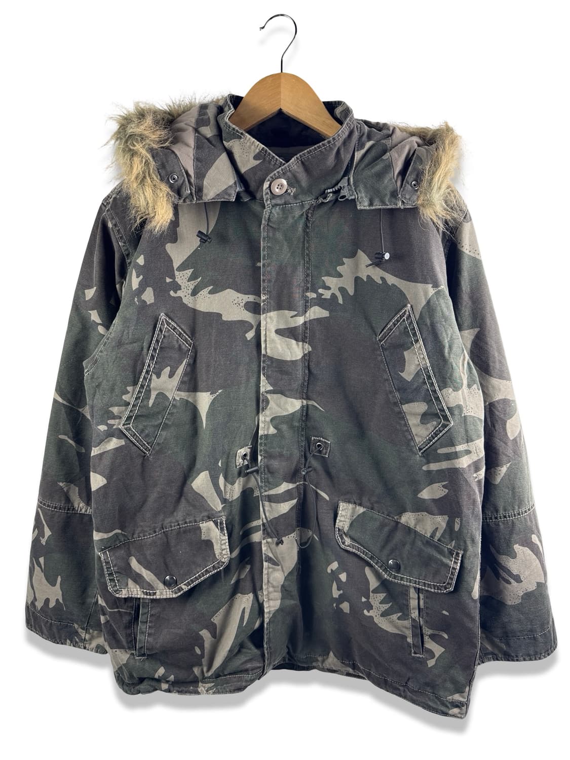 JPN Y2K 카모플라주 밀리터리 야상 자켓2349 상품이미지1