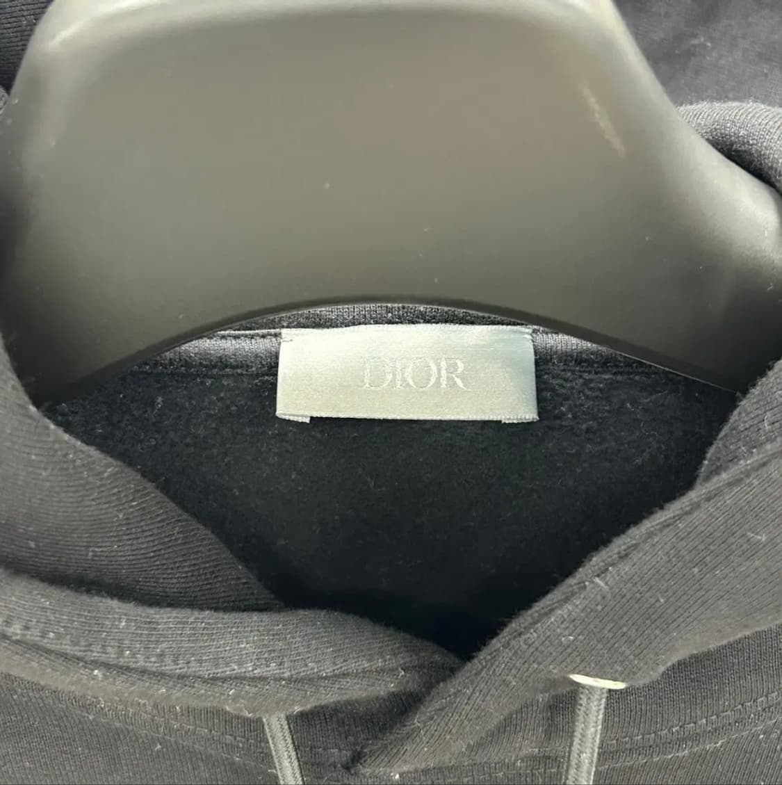 [정품] 디올 CD로고 후드티 블랙 상품이미지3