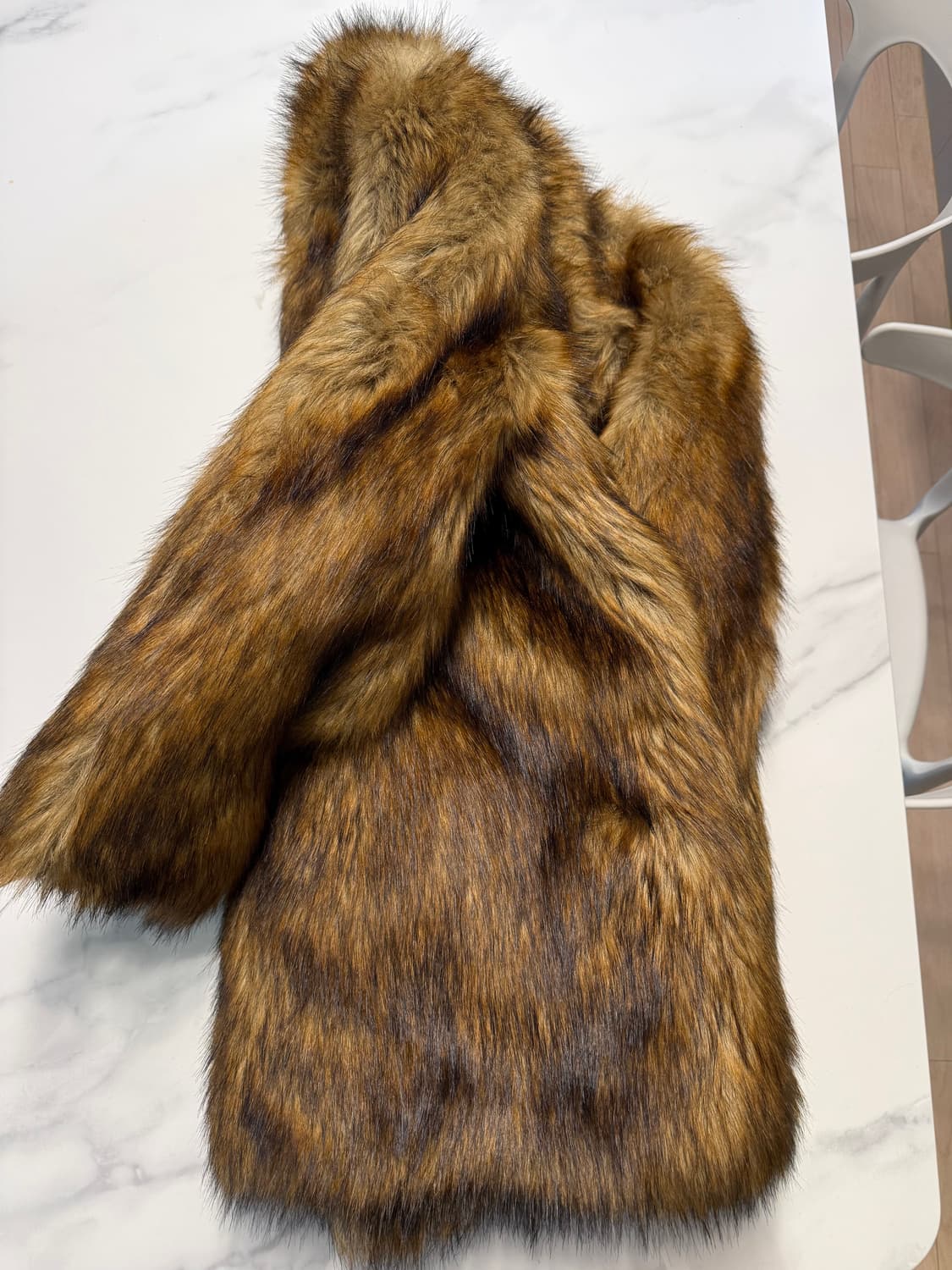 자라 밍크퍼 코트 L 정품 상품이미지5