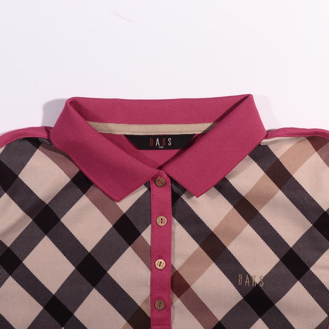 닥스 체크 카라티셔츠 B519 상품이미지2