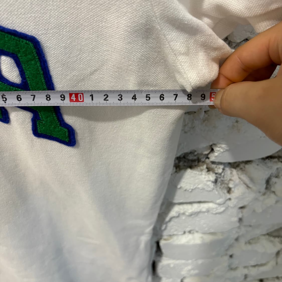 90’s폴로 USA 빅로고 빈티지 카라반팔티셔츠 상품이미지7