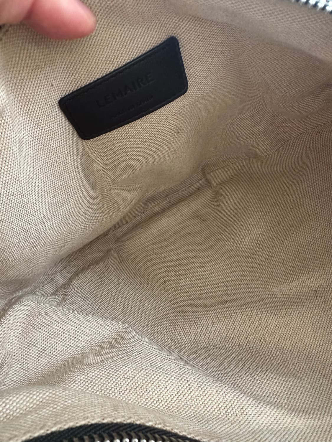 Lemaire 르메르범백 크로아상백 다크초코 레더 스몰사이즈 상품이미지10