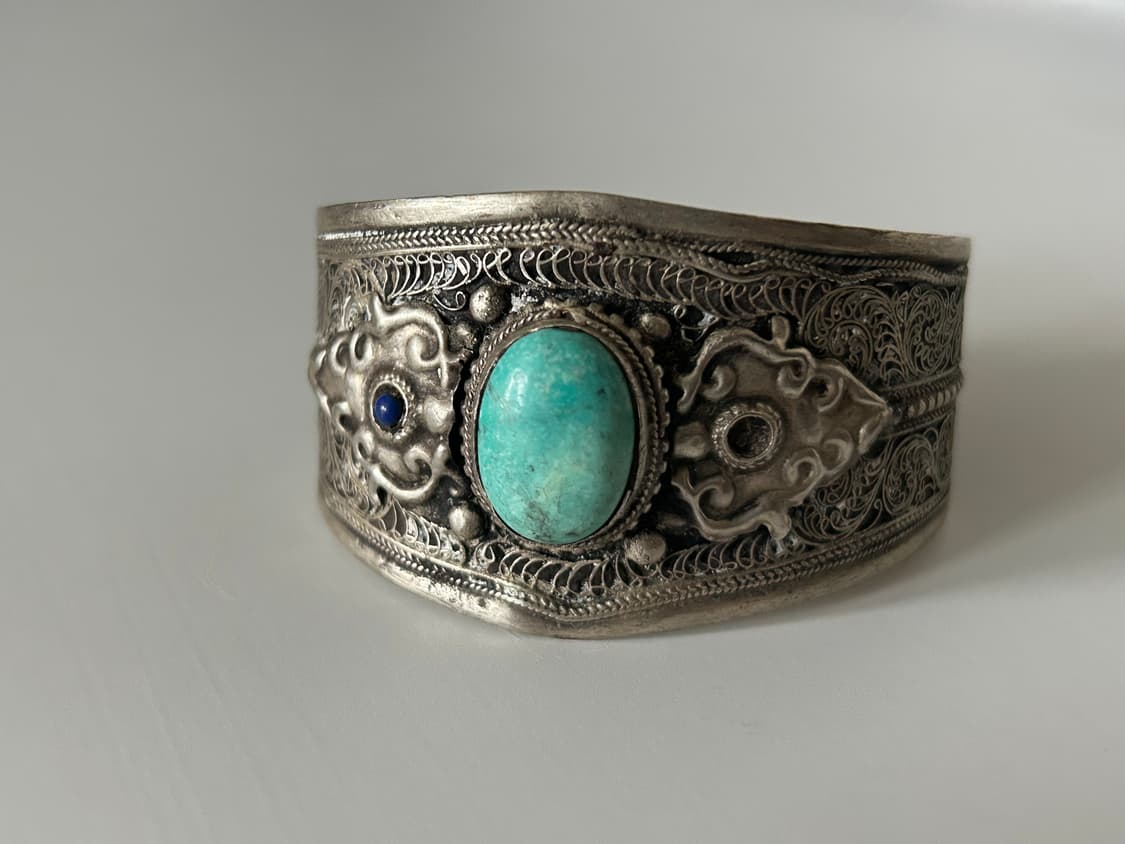 인도 빈티지 터키석 뱅글 상품이미지1