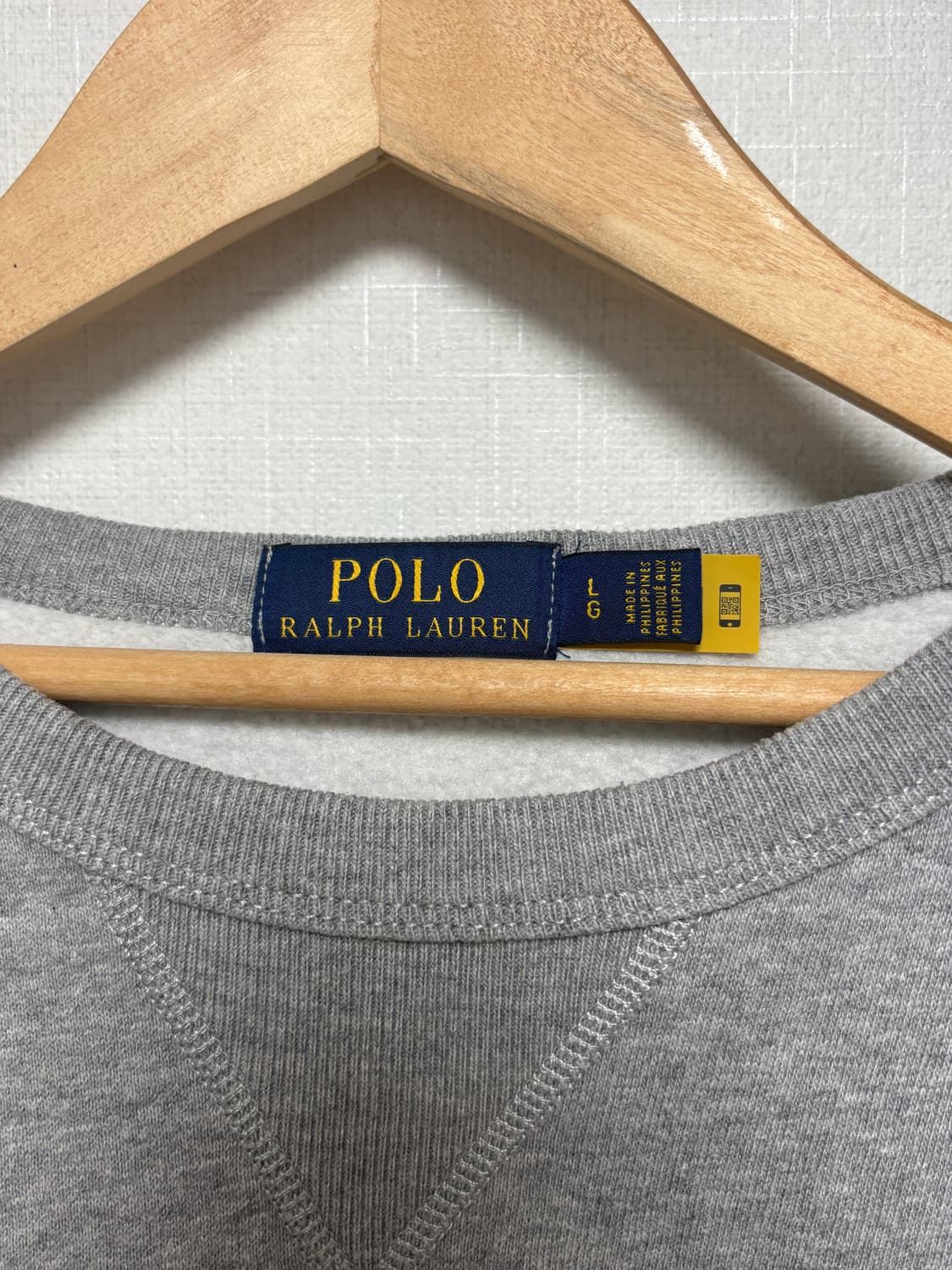 폴로 랄프로랜 그레이 맨투맨 상품이미지2