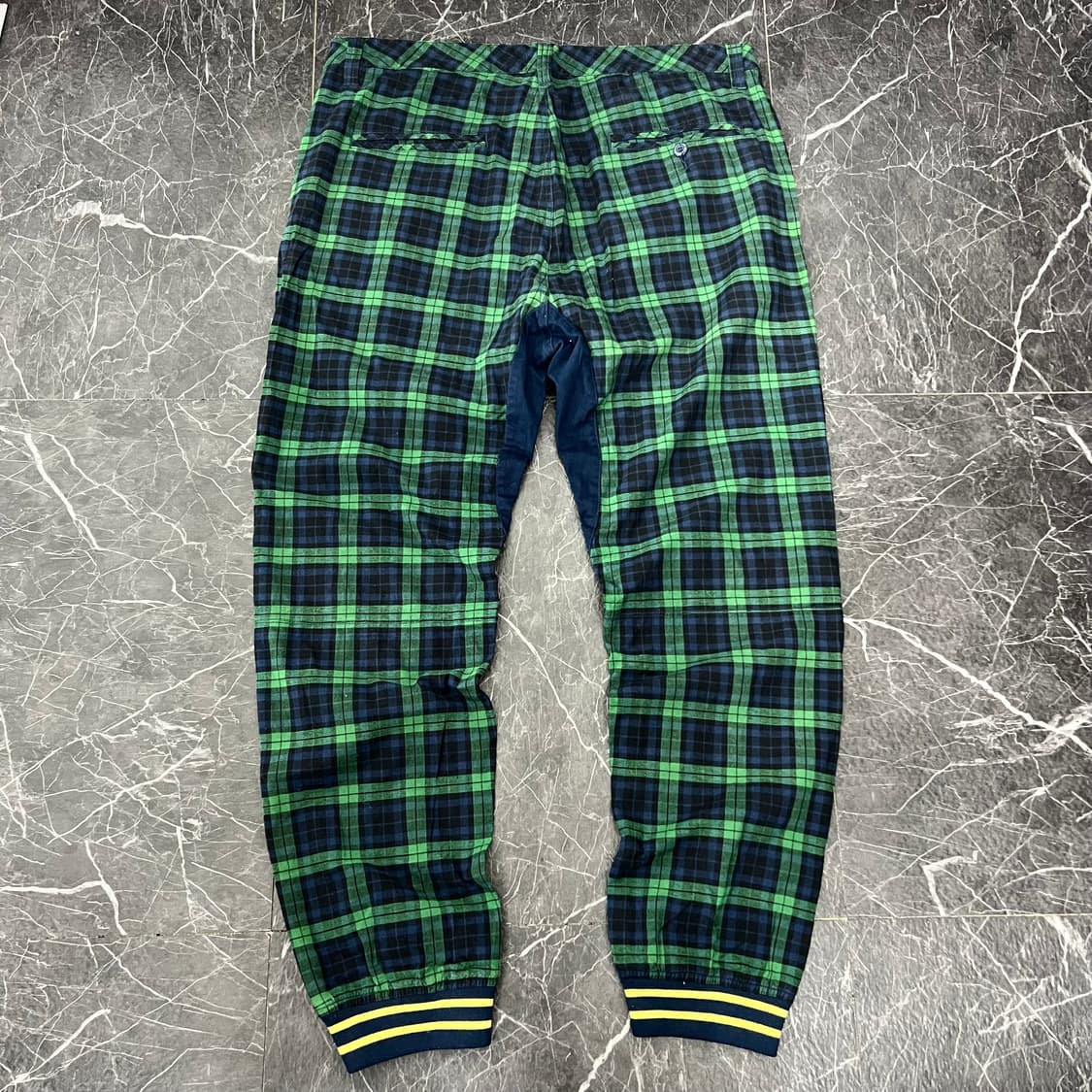 BBC 빌리네어 보이즈 클럽 체크 패턴 조거 팬츠 상품이미지5