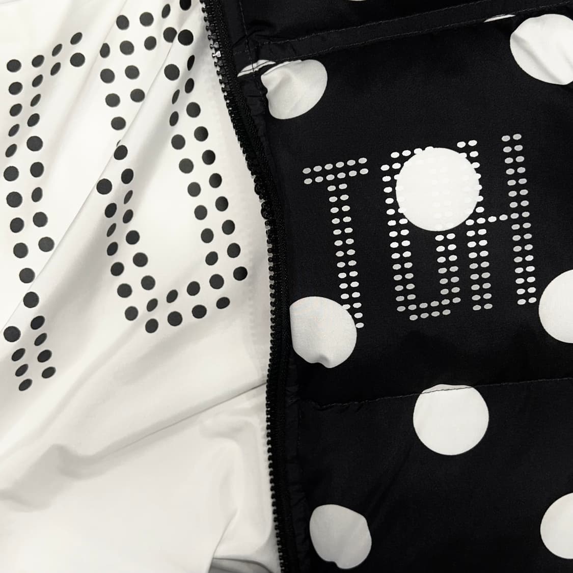 ODOR toh 도트 리버시블 패딩 상품이미지3