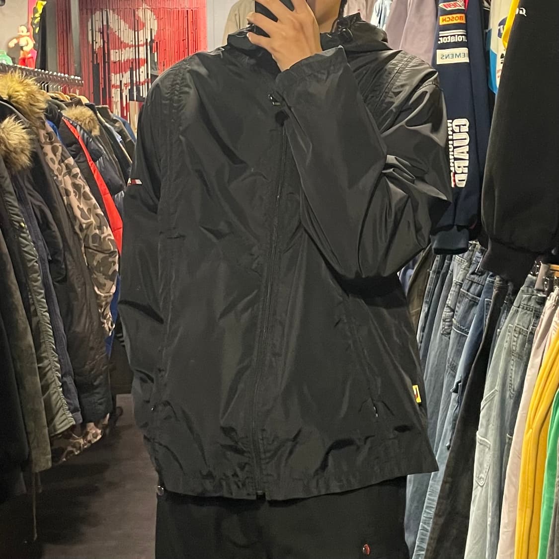 [IM] Hilfiger  타미힐피거 블랙 바람막이 상품이미지4